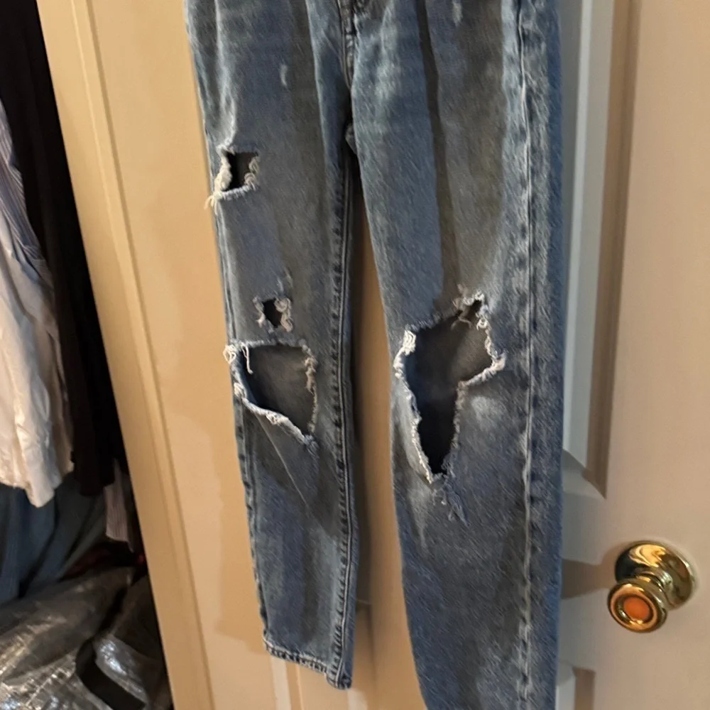 GAP Kids Distressed Blue Jeans